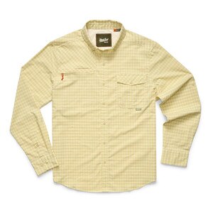 Howler Brothers Matagorda Long Sleeve Shirt Men's in Trader Plaid Dawn